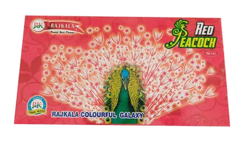 Peacock Red Colour