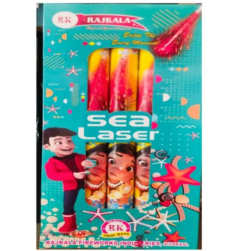 Sea Laser Crackling