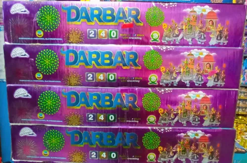 240 Shots Multi Colour Crackling